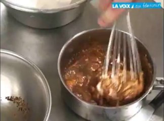 Recette de la bûche ch'ti au spéculoos