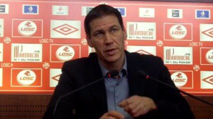 Avant Lille - Saint-Etienne, Rudi Garcia