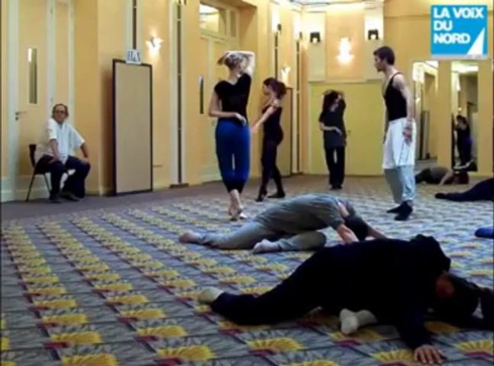 Piano folies 2011 au Touquet : répétitions des danseurs de Daniel Lommel