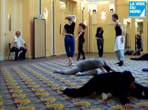 Piano folies 2011 au Touquet : répétitions des danseurs de Daniel Lommel