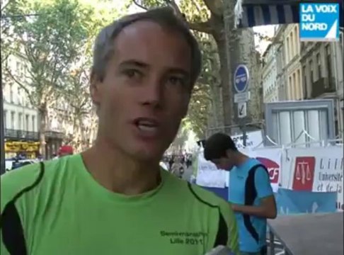 Lille : coup d'envoi du semi-marathon de la Braderie, avec Christine Arron