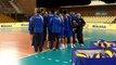 L'entraînement de l'équipe de France de volley-ball à Tourcoing