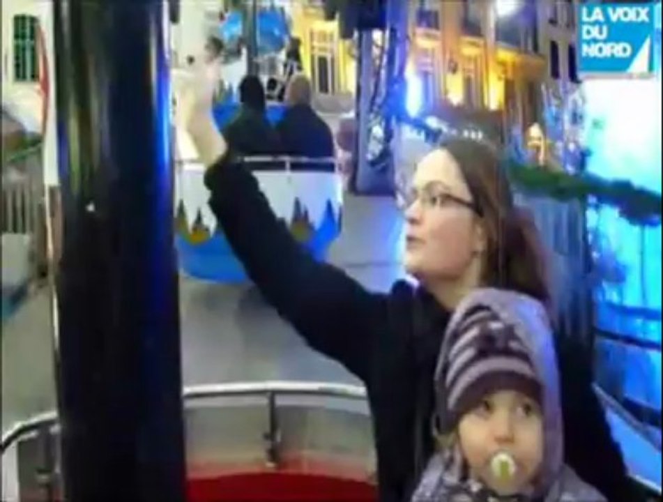 Noël : la grande roue à Lille