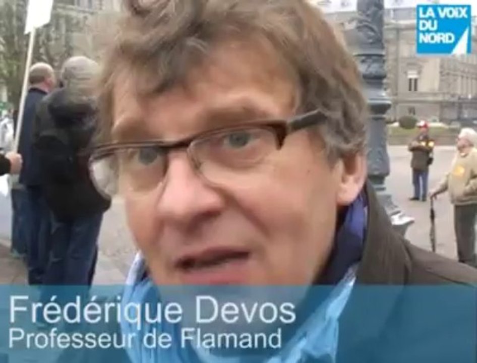 Lille : manifestation pour l'apprentissage du flamand