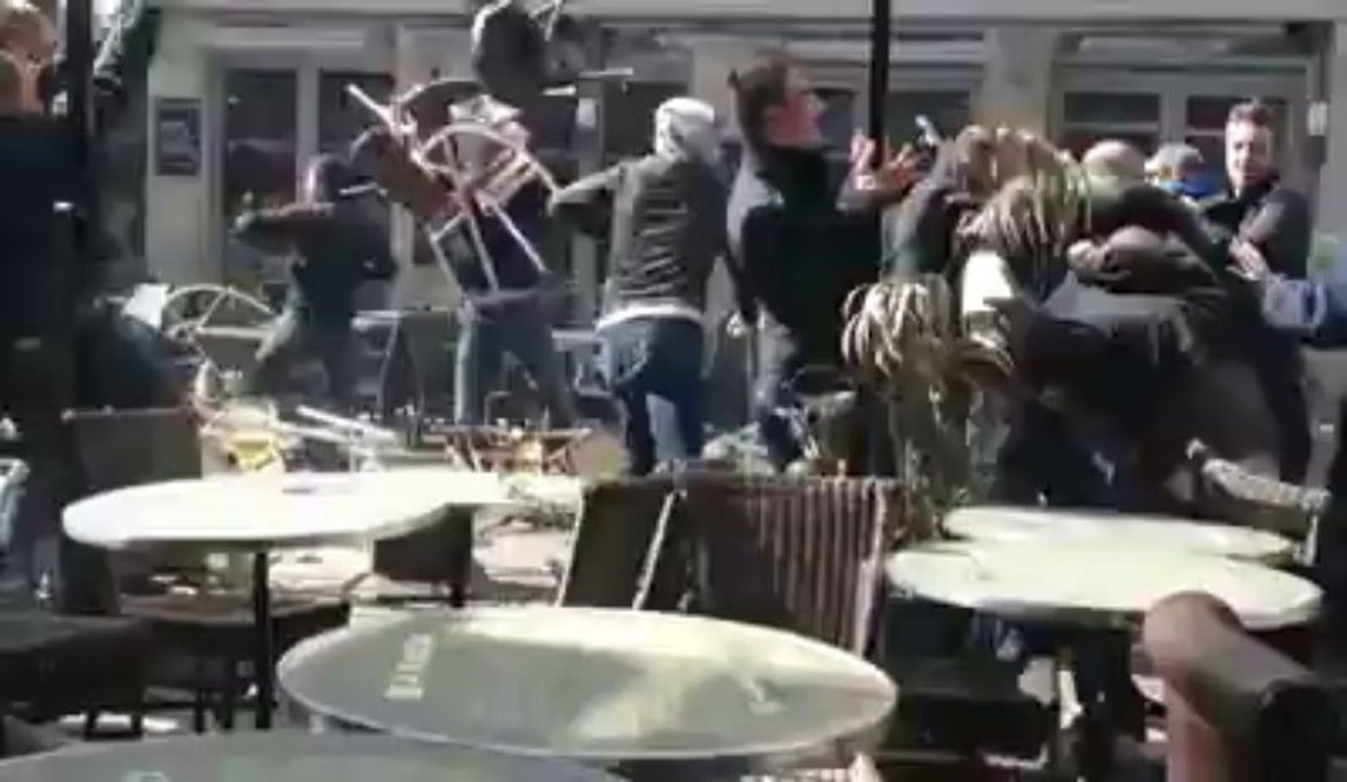 Lille - Bagarre entre supporters du LOSC et du PSG
