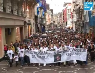 Marche blanche pour Sabrina Vasseur, victime de la fusillade de Lille