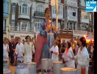 Scènes d'été sur la digue de Malo-les-Bains