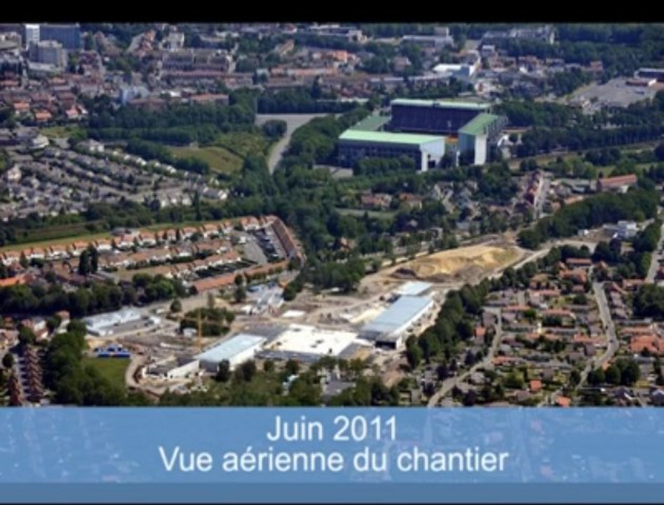 Louvre-Lens : 3 ans de chantier en images