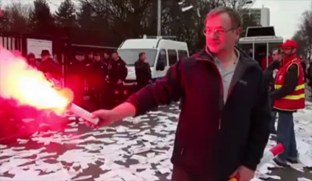 Opération escargot de la CGT dans le Douaisis