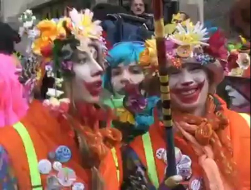 La bande des pécheurs a bien mené sa barque ce dimanche au carnaval de Dunkerque