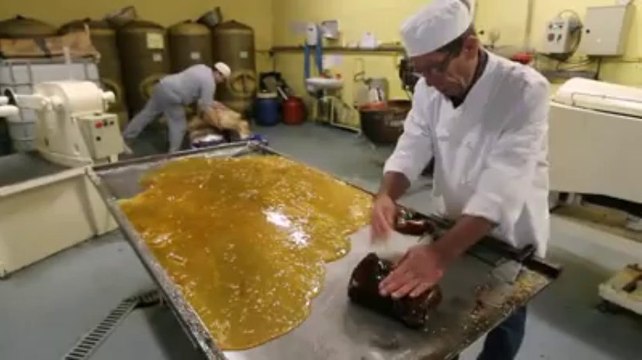 Les célèbres bêtises de Cambrai de la maison Despinoy, en route pour le salon de l'Agriculture.