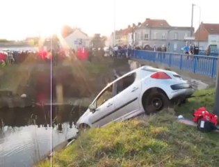 Calais : un conducteur de 22 ans tombe dans le canal