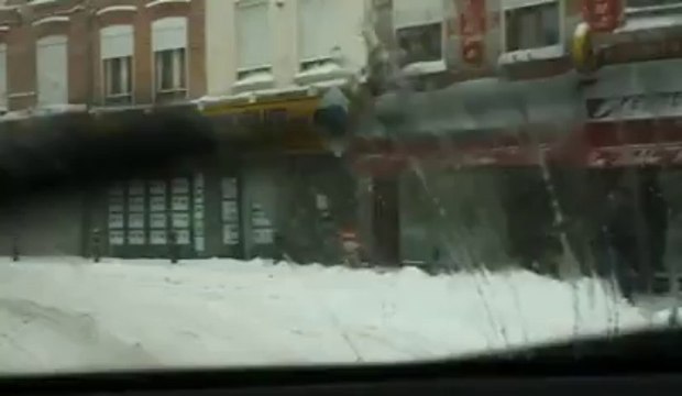 Avesnes-sur-Helpe : neige ? Quelle neige ?