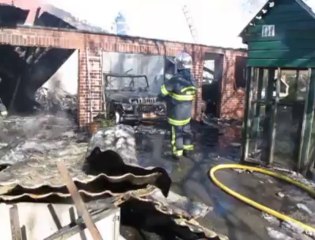 Douchy-les-Mines: un garage s’embrase