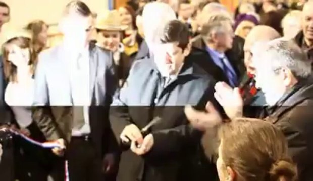 Salon des Saveurs à Aulnoye : Patrick Kanner coupe le ruban