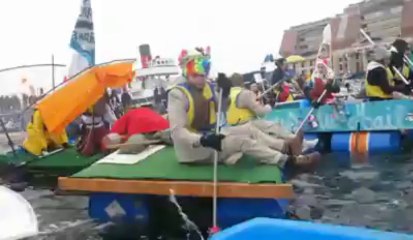 À Dunkerque, les embarcations loufoques de la Cô Pinard's cup
