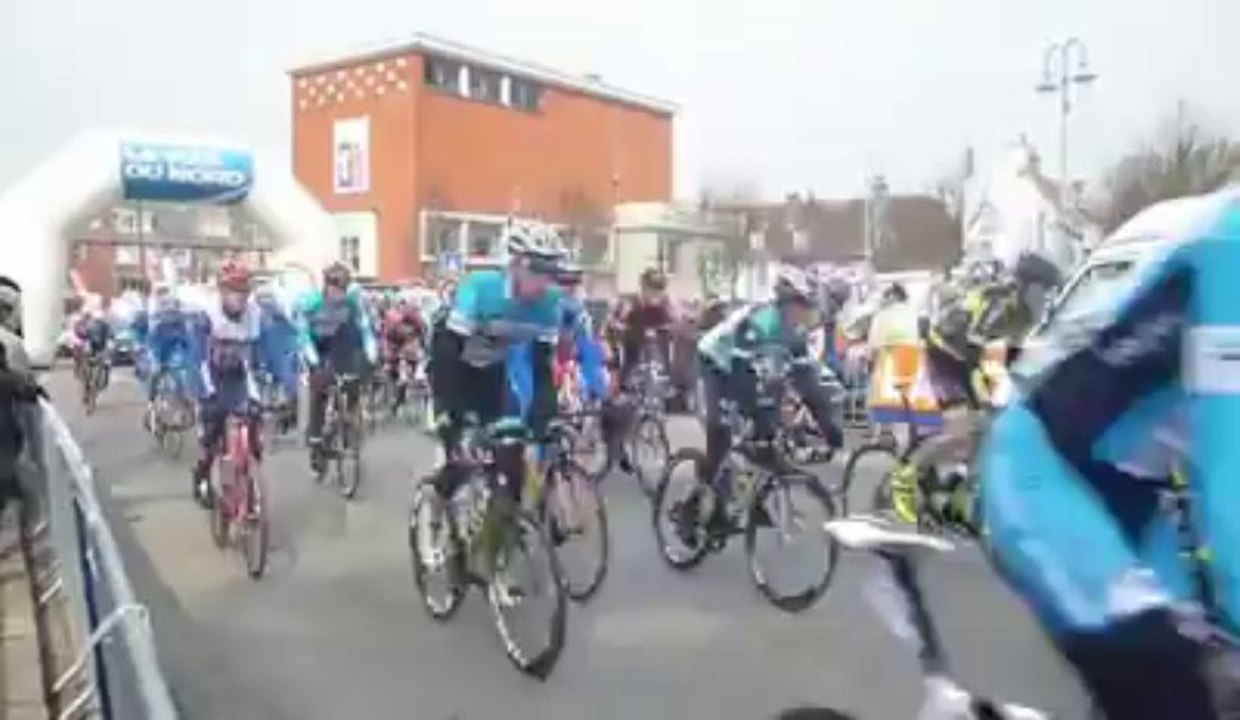 Départ de la Boucle de l'Artois à Saint-Pol-sur-Ternoise