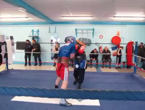 boxe : entraînement de romain jacob
