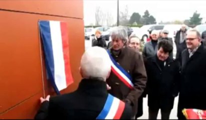 Inauguration à Escautpont de la salle Jean-Ferrat