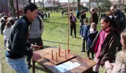 Marcq-en-Baroeul : les jeux d'antan appréciés des jeunes générations