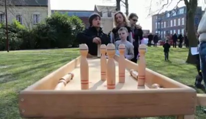 Marcq-en-Baroeul : autre jeu d'antan, même concentration