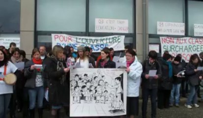 Audruicq : les professeurs chantent pour l'ouverture d'une classe