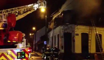 Halluin: une maison squattée ravagée par un incendie