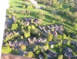 Villeneuve d'Ascq vue d'une montgolfière