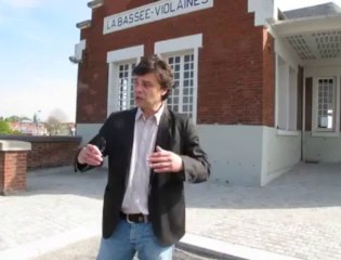 Le chantier de la gare de La Bassée