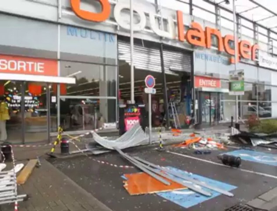 Casse chez Boulanger Villeneuve-d'Ascq