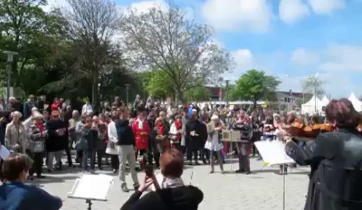 Flashmob pour l'Europe