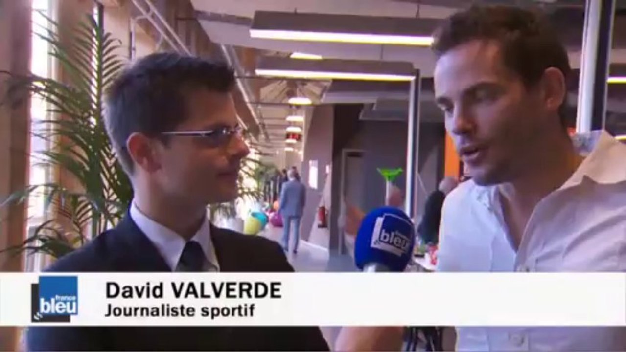 Lucas Rodriguez et David Valverde de France Bleu Saint-Etienne Loire