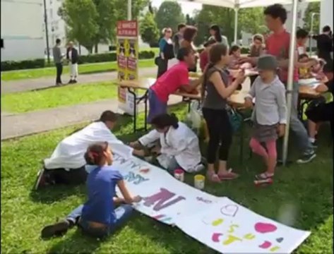 Maubeuge : initiation au break dance et au graffiti pendant les Folies