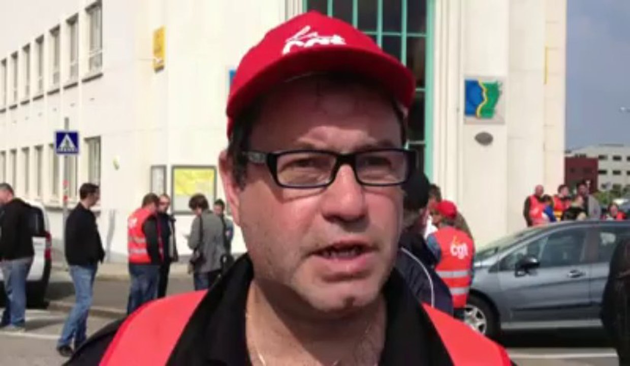 Christophe Hagneré, délégué CGT marée, s'inquiè...
