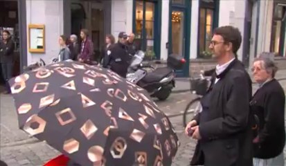 Funérailles de P. Mauroy : une centaine de personnes devant la Treille