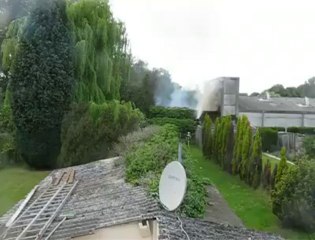 Incendie friche Vanderschooten houplines