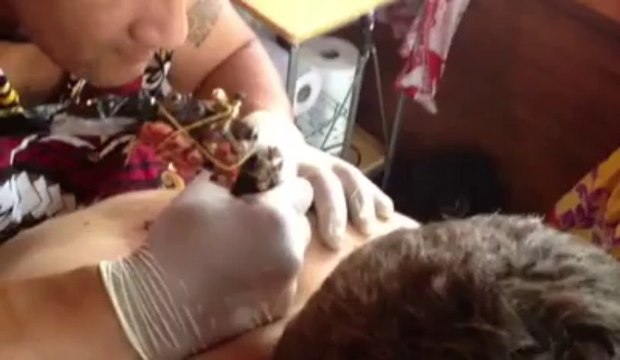 Courcelles-les-Lens : Tatoueurs au festival polynésien