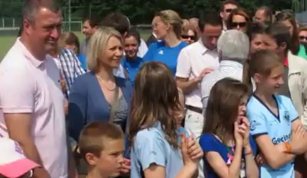 CAMBRAI Pose de première pierre au Cambrai Hockey club