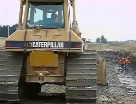 Borre: le chantier du contournement avance