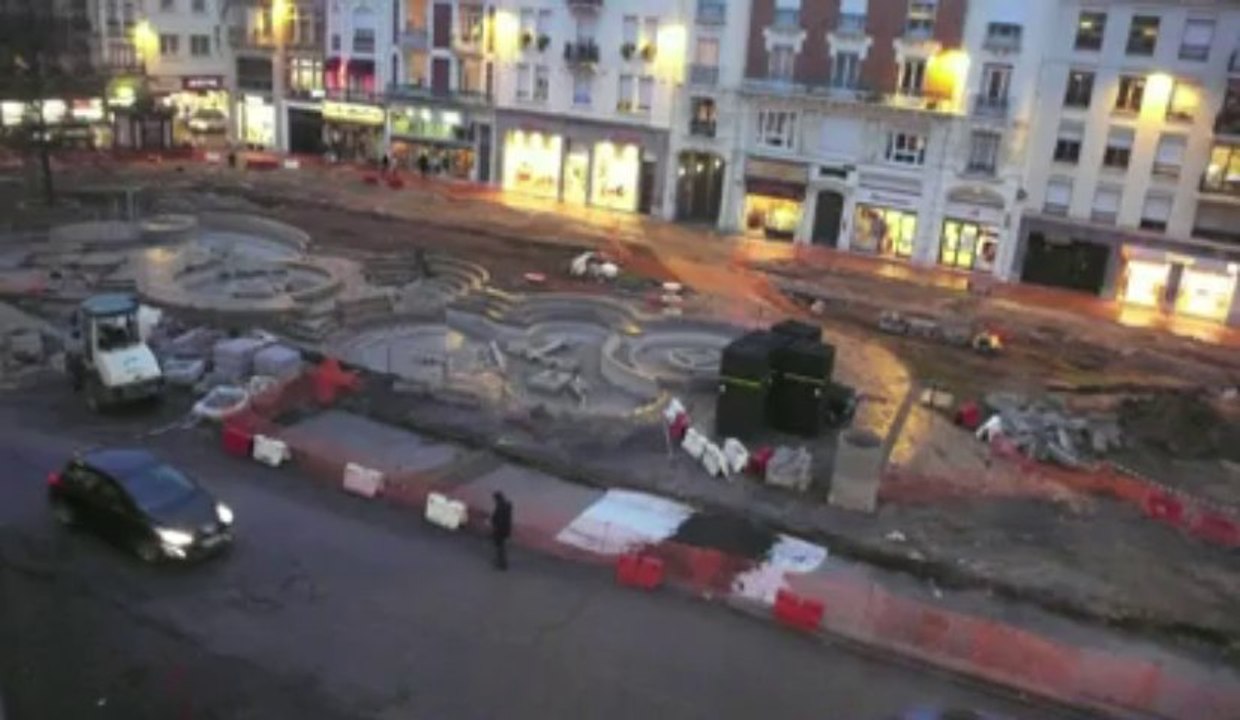 Douai : la rénovation de la place d'Armes en 159 jours