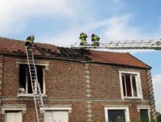 Incendie ce lundi 5 août rue d'Athènes à Harnes