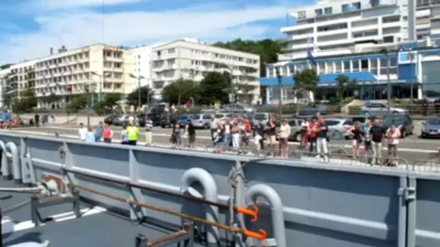 Boulogne-sur-Mer : Eric Pauly a pris le commandement du patrouilleur Le Flamant