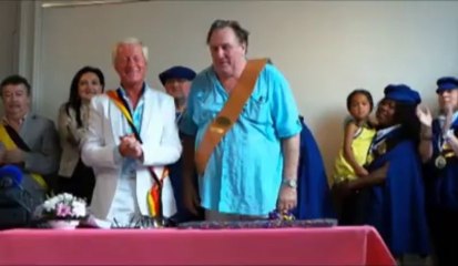 Gérard Depardieu à Néchin : «Chaque fois que je viens ici les pores de ma peau s'ouvrent»