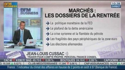 Le Match des traders : J. Nebenzahl VS J-L Cussac dans Intégrale Placements - 09/09