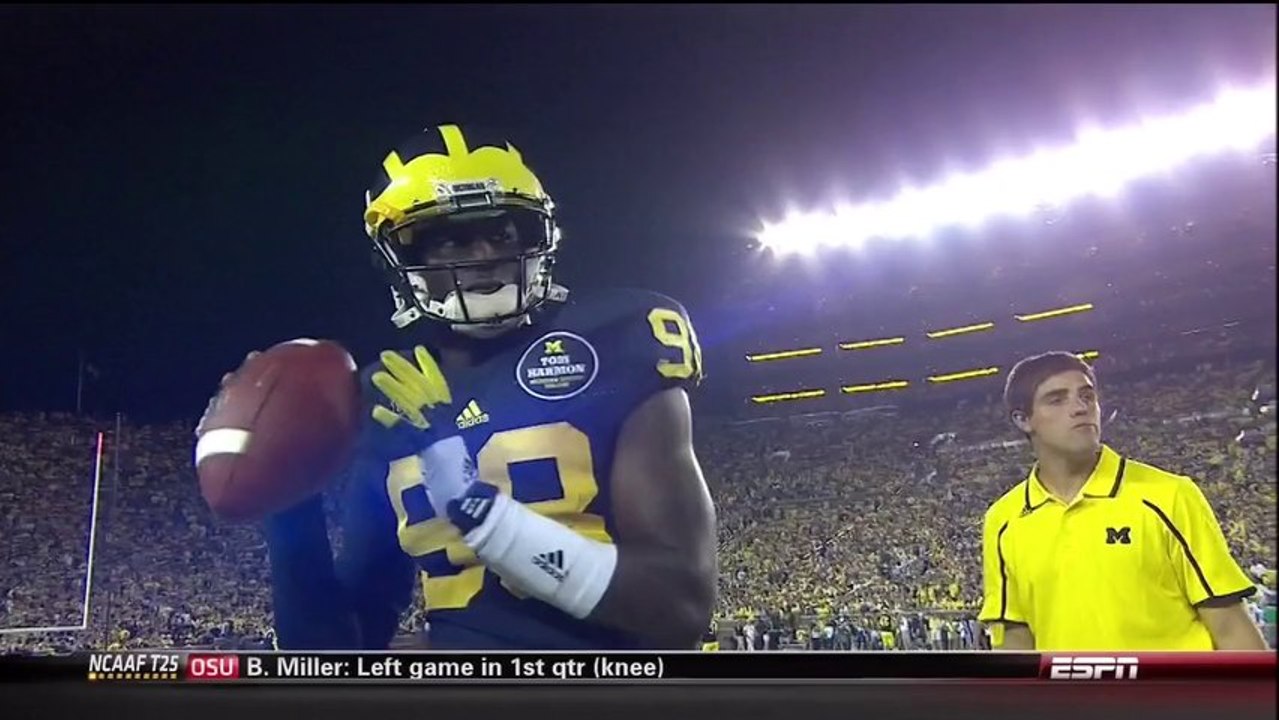2013 Michigan vs. Notre Dame 3rd Quarter