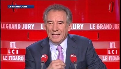 François Bayrou, invité du Grand Jury sur RTL et LCI - 080913