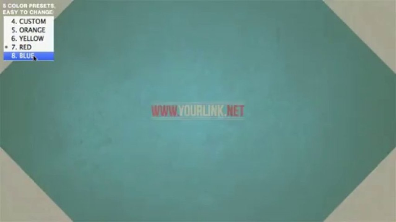 Color Shapes Opener - After Effects Template