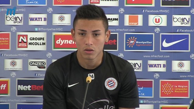 MHSC Jean Deza première conférence de presse avec Laurent Nicollin président délégué de Montpellier