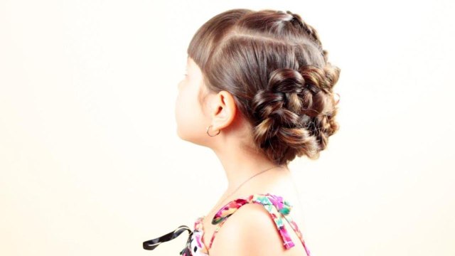 Обратная французская коса Змейка . Reverse french hair braid Zig Zag