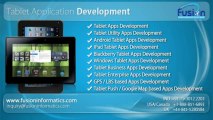Fusion Informatics Provides Mobile Application Development Services